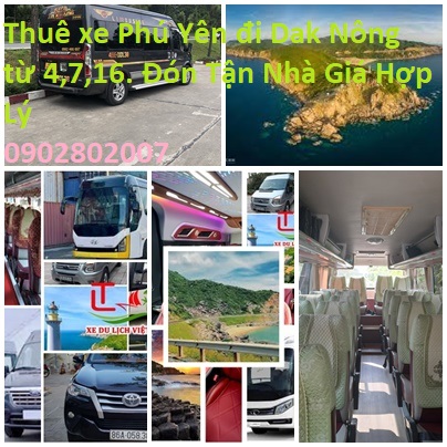 Thue Xe Phu Yen Dak Nong