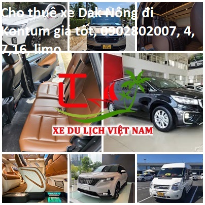Thue Xe Kontum Dak Nong