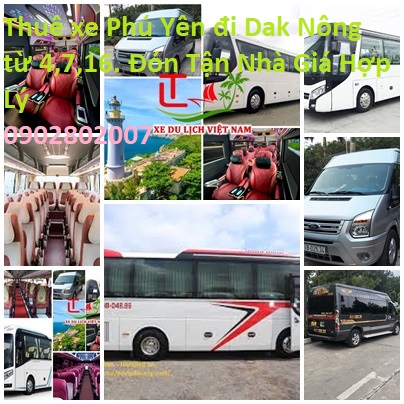 Thue Xe Phu Yen Dak Nong