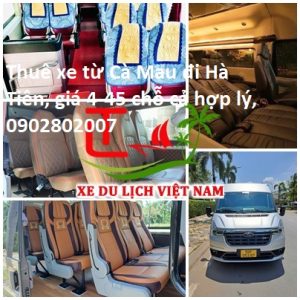 Thue Xe Ha Tien Ca Mau