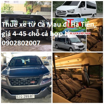 Thue Xe Ha Tien Ca Mau