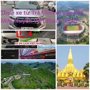 Thuê xe Trà Vinh đi Lào