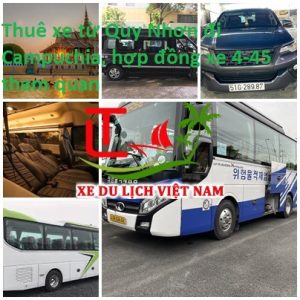 Thue Xe Quy Nhon Di Campuchia