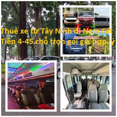 Thue Xe Tay Ninh Cat Tien