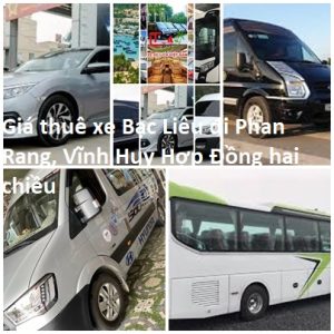 Thue Xe Bac Lieu Phan Rang