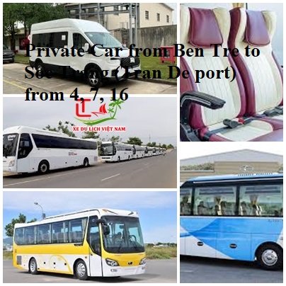 Private Car Ben Tre To Soc Trang