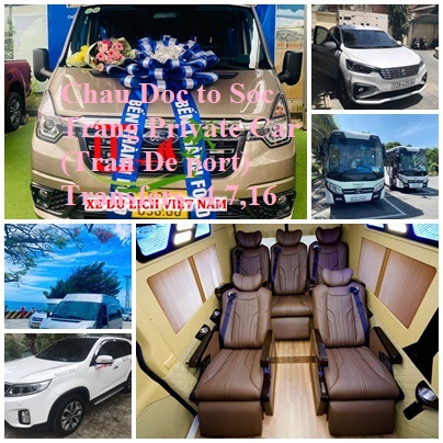 Chau Doc To Soc Trang Private Car
