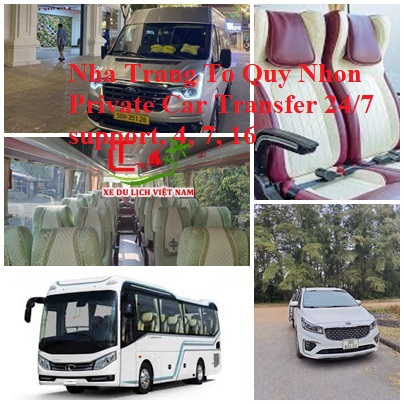 Nha Trang To Quy Nhon Private Car