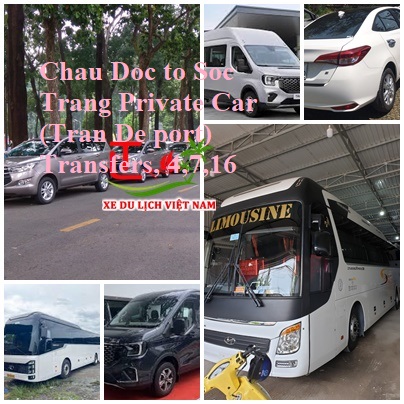 Chau Doc To Soc Trang Private Car