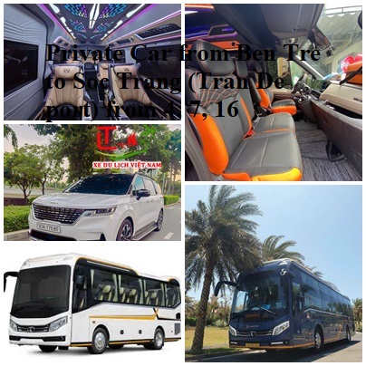 Private Car Ben Tre To Soc Trang