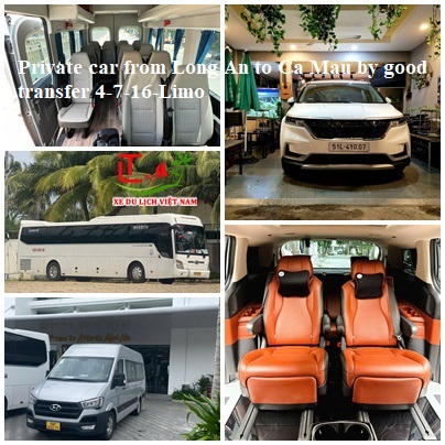 Private Car From Long An To Ca Mau