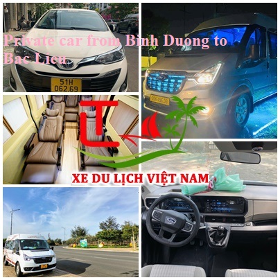 Private car from Binh Duong to Bac Lieu