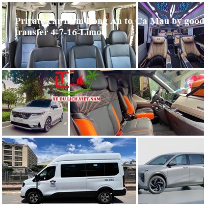 Private Car From Long An To Ca Mau