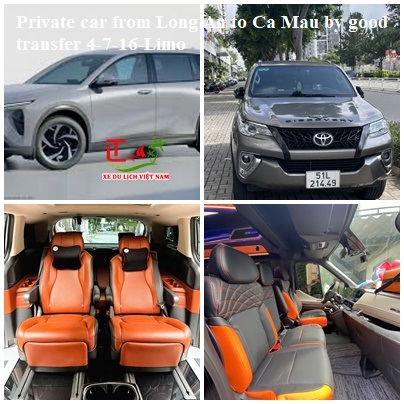 Private Car From Long An To Ca Mau